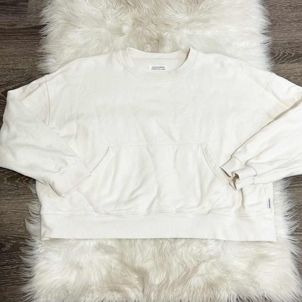Le Bon Shoppe Womens Sweatshirt Sweater Au Naturel Collection Size Small